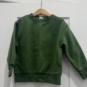 Zara Kids Forest Green Sweatshirt